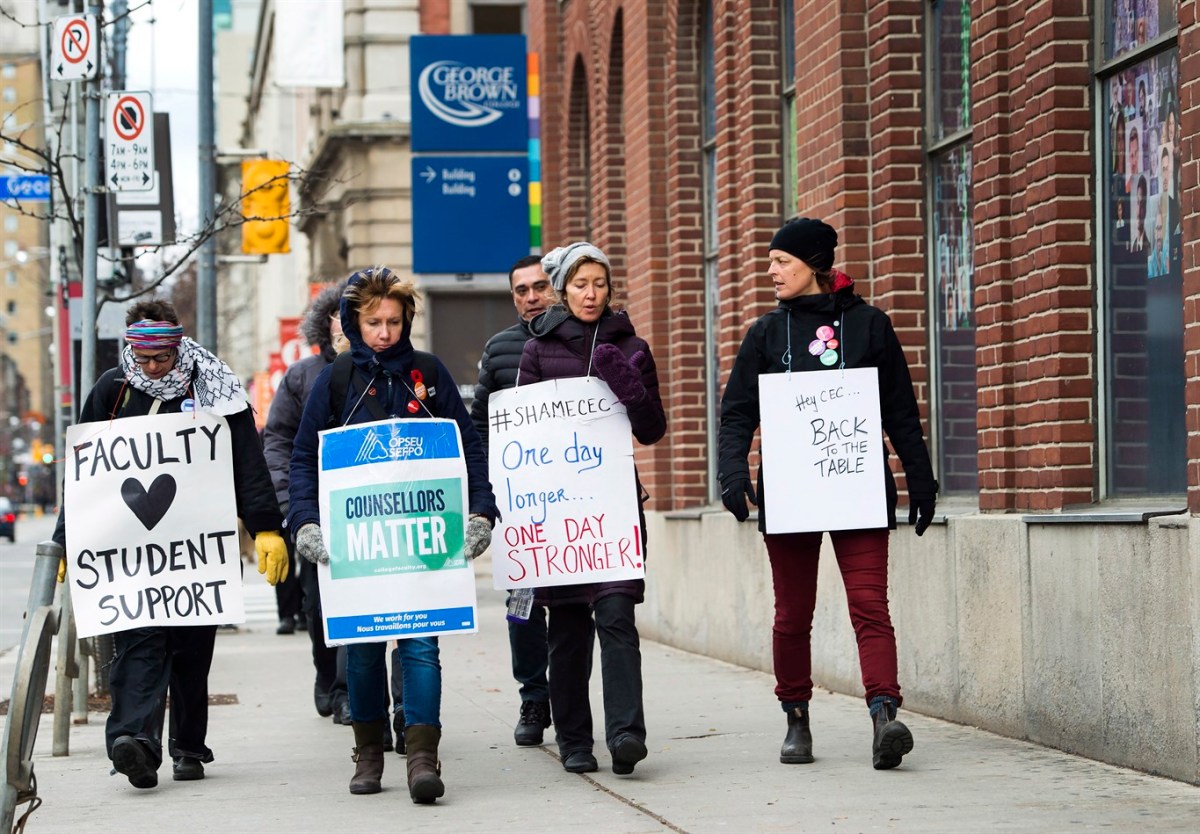 Faculty strike ontario colleges